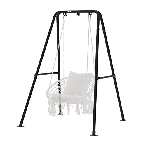 G TALECO GEAR Hammock Chair StandHeavyDuty Steel Hammock StandMultiUse Swing Stand for Outdoor Indoor，Hammock Chair not Include