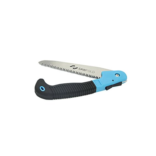 ALL PURPOSE FOLDING HAND SAW - Long Lasting Metal- Power Trimmer for Gardening WoodTree Pruning Camping Hunting Plastic-Lightweight -Durable Stainless Steel Blade -Solid Grip -Razor Tooth Saw