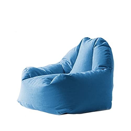 BEYTII Bean Bag Player Lounge Chair Outdoor Inflatable Lazy Sofa Washable Living Room Lounge Chair Bedroom Bean Bag Chair Super Soft Home Decoration Sofa Chair (Color  Royal Blue)