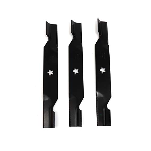 Craftsman CMXGZAM110150 54Inch Bagging and Side Discharging Lawn Mower Blade Set AYPHOP High Lift OE187256