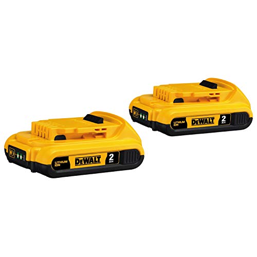 DEWALT 20V MAX Battery Compact 20Ah Double Pack (DCB2032)