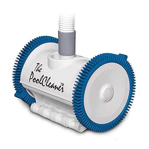 Poolvergnuegen PV896584000013 Hayward 896584000013 The Pool Cleaner Automatic Suction Pool Vacuum 2Wheel White