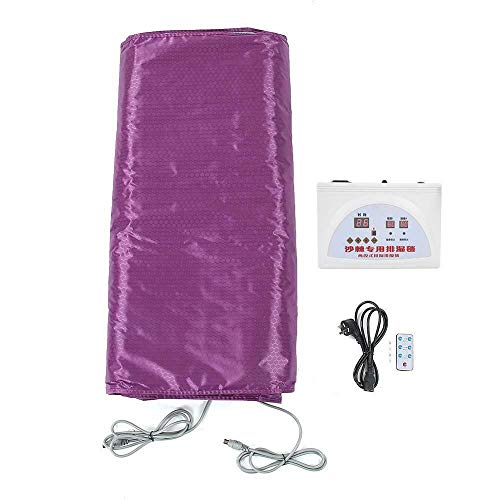 SOULONG Portable Digital Personal Sauna FarInfrared Heat Sauna Blanket 110V Far Infrared Sauna Heating Blanket Body Shape Slimming Detox Therapy Fitness Machine US Plug