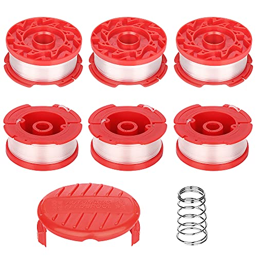 Dilsuaco String Trimmer Line Weed Eater LineTrimmer Line8Pack String Trimmer Replacement LineAuto Feed Grass Trimmer Spool Line0065Inch30 FootCompatible with Craftsman(CMZST065 CMZST0653)