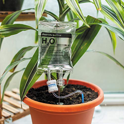 Bubblegum Stuff Plant Life Support Drip Automatic Watering System for House Plants Irrigation Device Plant Waterer for Indoor Plants Fun and Useful Home Gardening and Lifestyle Accessory