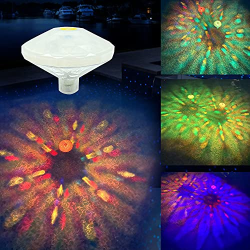 Pool Lights Floating Pool Lights Underwater Waterproof Lights LED Pond Lights for Inflatable PoolIntex PoolSwimming Pool Disco Pool Party or Pond Decorations