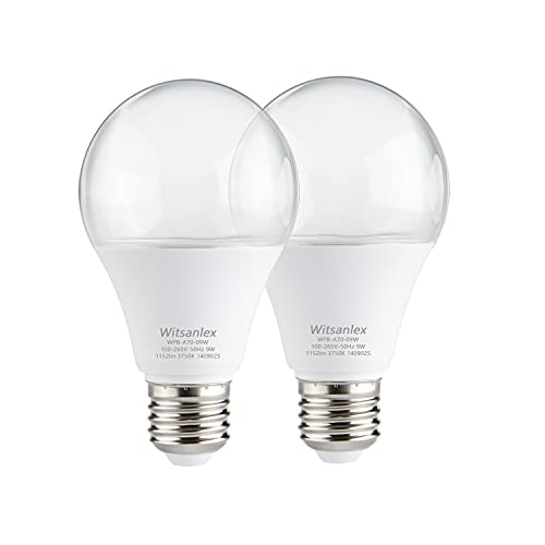 2 Pack A70 Sunlike Grow Light Bulb E26 110V 9W Full Spectrum LED Plant Light Bulb for Indoor Plants Flowers Greenhouse Indore Garden Hydroponic
