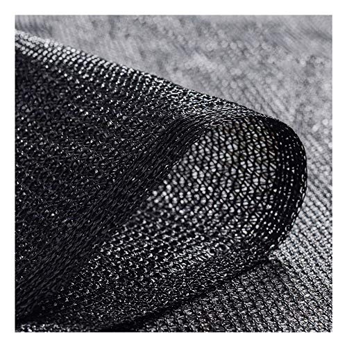 Coolaroo Shade Fabric 70 UV Coverage Outdoor or Exterior Privacy and Screening Medium Roll (12 X 50) Black