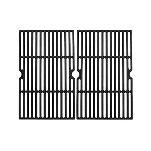 SafBbcue 165 Inch Cooking Grates for Kenmore 4 Burner 14616197211 14616198211 14634461410 1461001651 Gas Grill Cast Iron Grill Cooking Grids 2 Pack