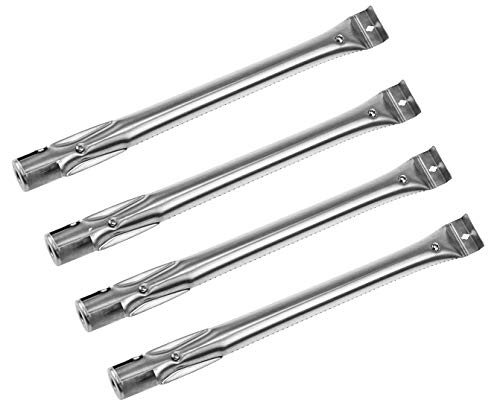 BBQ funland Stainless Steel Burners for BBQ Pro and Kenmore 14616198210 14616198211 14623673310 14623676310 Gas Grills 14 34 Inch Tube Pipe Burner Replacement Parts 4Pack