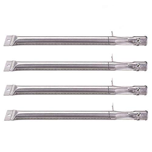 YIHAM KB884 Gas Grill Parts Stainless Steel Pipe Tube Burner Replacement for Kenmore BBQ Pro K Mart Members Mark Outdoor Gourmet Lowes Model Grills 15 38 inch Set of 4