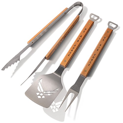 YouTheFan Universal US Air Force Classic Series 3Piece BBQ Set
