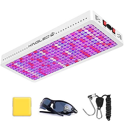 KingLED Newest 4000w LED Grow Lights with LM301B LEDs and 10x Optical Condenser 65x6 ft Coverage Full Spectrum Grow Lights for Indoor Hydroponic Plants Veg Bloom Greenhouse Growing Lamps