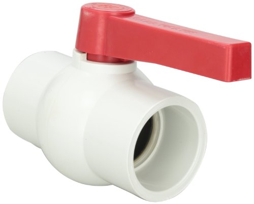 Hayward QVC1025SSEW 212Inch White QVC Series Compact Ball Valve with Socket End Connection