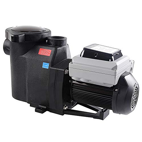BLUE WORKS BLPVS2020P Variable Speed Pump for InGround Swimming Pools 2HP 220V240V  2Year Full USA Warranty