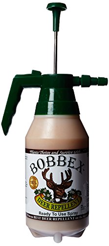 Bobbex B550170 Ready to Use Deer Repellent with EZ Pump Sprayer 48Ounce  White