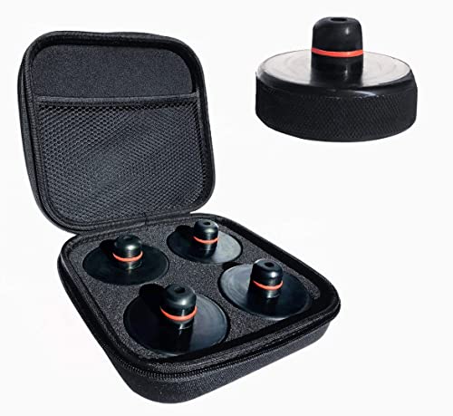 Chirano Lifting Jack Pad for Tesla Model 3SXY 4 Pucks with a Storage Case Accessories for Tesla Vehicles