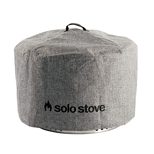 Solo Stove Yukon Shelter Protective Fire Pit Cover for Round Fire Pits Waterproof Cover Great Fire Pit Accessories for Camping and Outdoors Grey