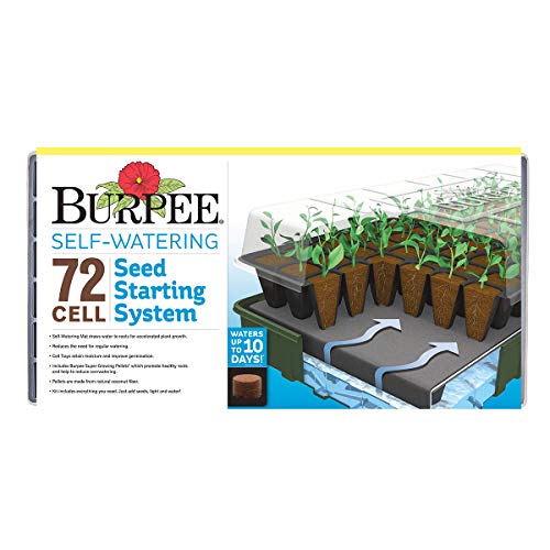 Burpee SelfWatering Seed Starter Tray 72 Cells