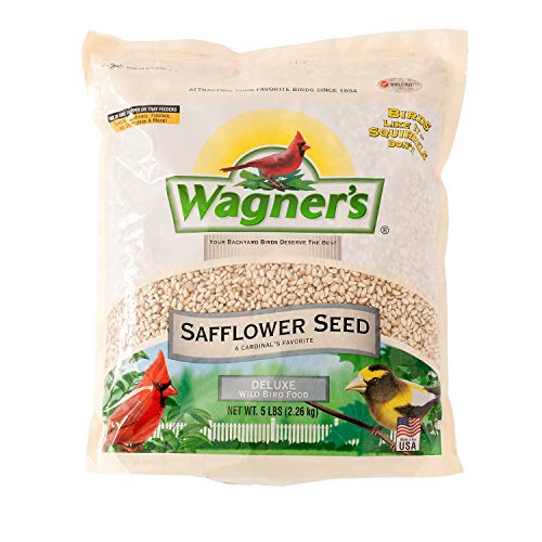 Wagners 57075 Safflower Seed Wild Bird Food 5Pound Bag