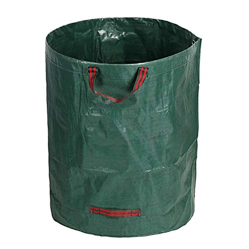 Garden Yard Waste Bags Sacks Reuseable Gardening Lawn Leaf Bag Garden Tote Debris Container Pop up Grass Bin Landscape Pool Leaves Collector 272L