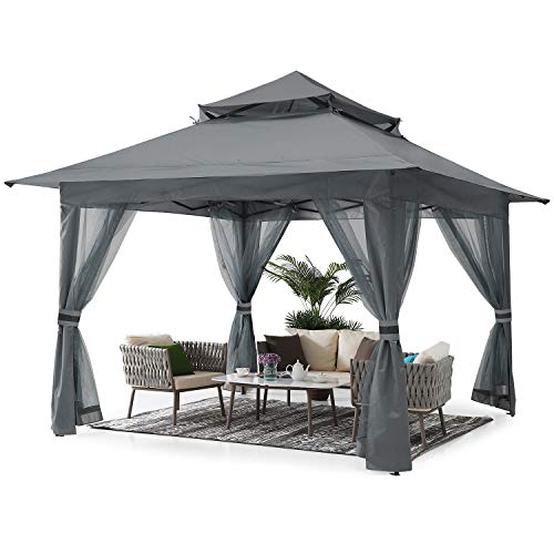 ABCCANOPY 13x13 Pop Up Gazebo with Mosquito Netting