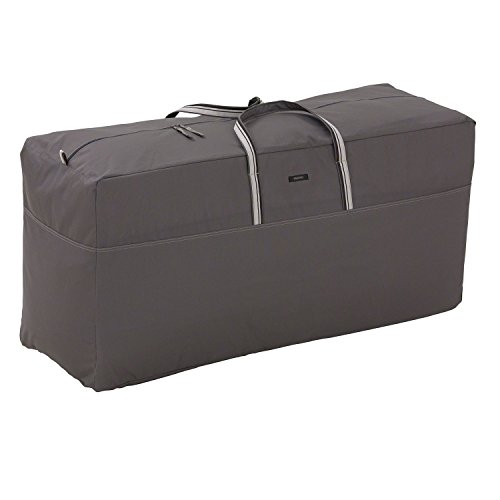 Classic Accessories Ravenna WaterResistant 60 Inch Patio Cushion and Cover Storage Bag