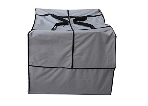 acoveritt Outdoor Square CushionCover Storage Bag Protective Zippered Storage Bags with Handles 32L x 32W x 24H