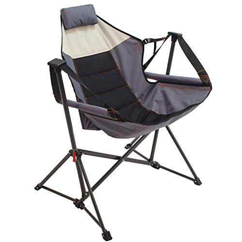 Rio Gear Outdoor Foldable Hammock Lounger  PuttySlate