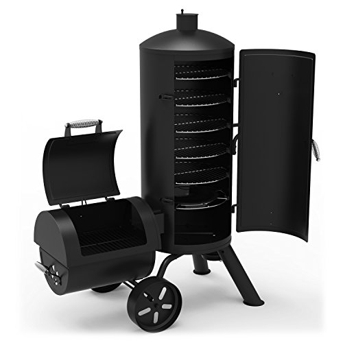 DynaGlo Signature Series DGSS1382VCSD HeavyDuty Vertical Offset Charcoal Smoker  Grill