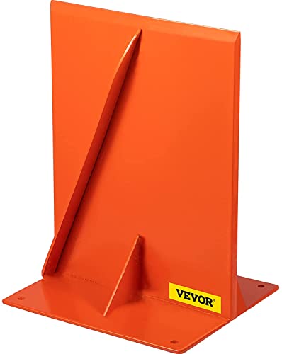 VEVOR Firewood Splitter for Splitting 8 Diameter Wood Manual Log Splitter 87 x 11 Wood Splitter 68 Lbs Easy to Carry Made of Q235 Steel with 4 Screws  Blade Cover for Home Campsite