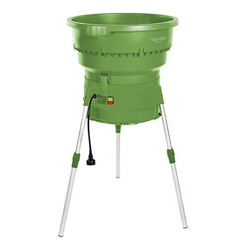 MARTHA STEWART MTSEHT22 13Amp 161 Reduction Adjustable Electric Mulcher  Leaf Shredder