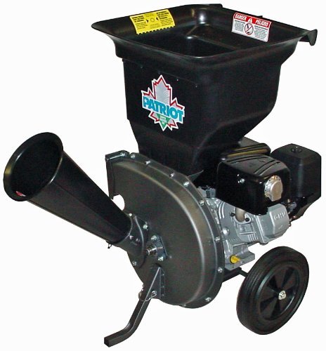 Patriot Products CSV3100B 10 HP Briggs  Stratton GasPowered Wood ChipperLeaf Shredder