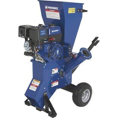 Powerhorse ChipperShredder  420cc OHV Engine 4in Chipping Capacity