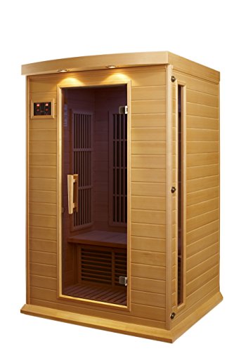 Maxxus 2 Per Low EMF FAR Infrared Carbon Canadian Hemlock Sauna