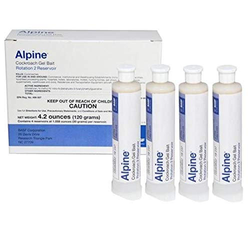 BASF  791900  Alpine Rotation 2  Cockroach Gel Bait  1 Box (4x30 Gram) Syringes