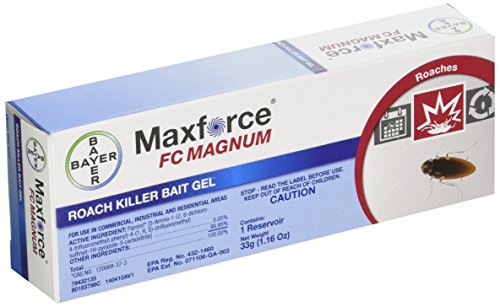 Bayer 79432135 maxforce FC Magnum Roach Killer Bait Gel Insecticide Light Brown