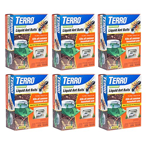 Terro T18066 Outdoor Liquid Ant Baits  6 Pack