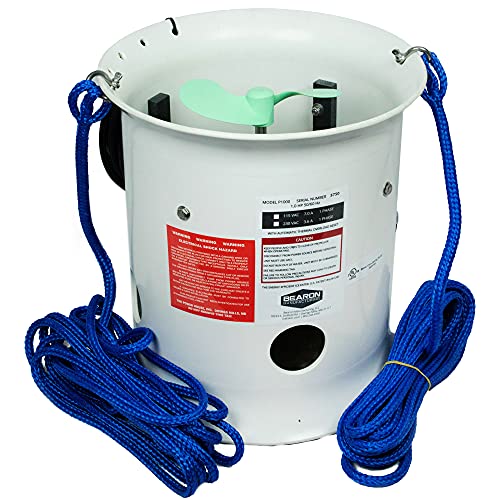 ICE EATER P10000251 Horse Power 115V 25 feet Power Cord  No Assembly Required  Pond De icer  Dock Bubbler Deicer  Marina DeIcer  Pond Aerator  Bearon Aquatics