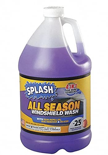 SPLASH Wash Windshield Washer Fluid Washer Fluid Type All Season 6 Gallon 25° F (DeIcerWinter Washer Fluid)