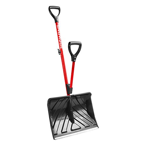 Snow Joe SHOVELUTION 18in SJSHLV01RED Snow Shovel Red