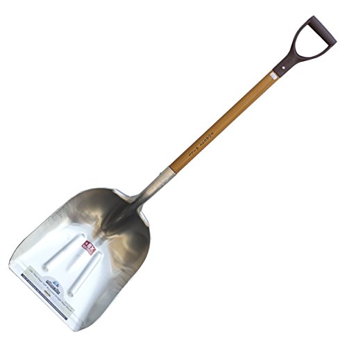 Super Tuff  The Ultimate Shovel  Forest Hill Manufacturing Aluminum Straight Edge Scoop Shovel (125 Thick Aluminum 52Inch)