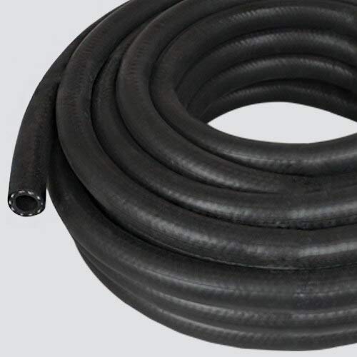 Apache 10031568 Multipurpose Hose  Black 34 in x 25 ft Agriculture Hose with EPDM Tube Cover 200 PSI Reinforced Air Water Hose