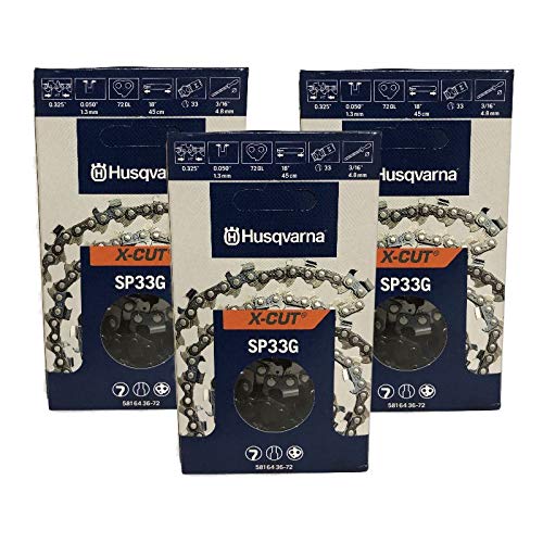 Husqvarna 581643672 SP33G XCut 325 050 72 DL 3 Pack