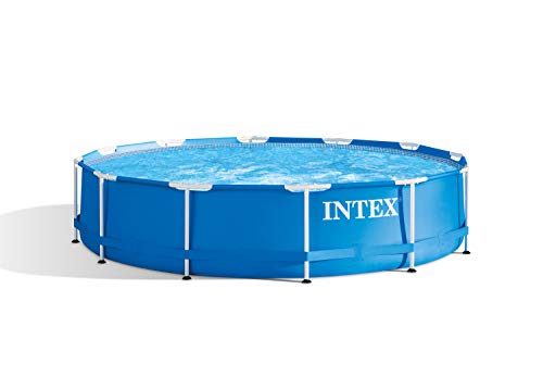 Intex 28211EH 12Ft X 30In Metal Frame Set Pool Toy 12 ft x 30 in beige