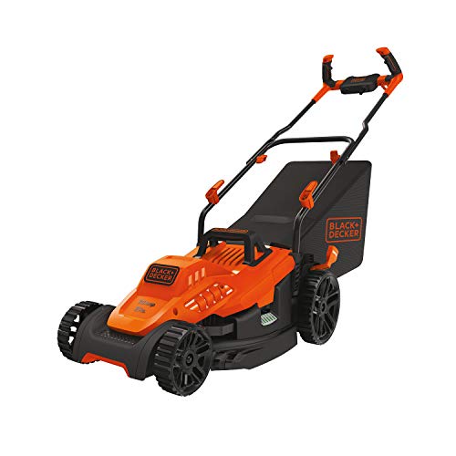 BLACKDECKER Electric Lawn Mower with Bike Handle 15Inch 10Amp Corded (BEMW472BH)
