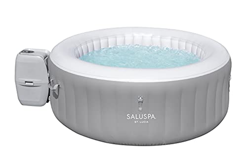 Bestway 1060038USX21 SaluSpa 67x26170m x 66cm StLucia AirJet Spas  Accessories Gray