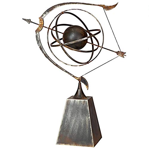 Design Toscano FU76941 Decorative Metal Celestial Garden Armillary Bronze