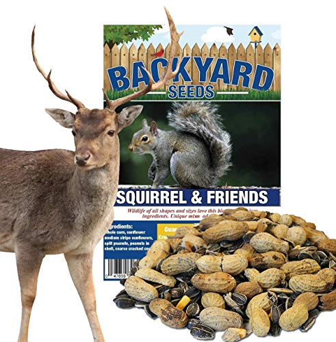 Backyard Seeds Squirrel Deer Feed  Wildlife Mix 20 Pounds