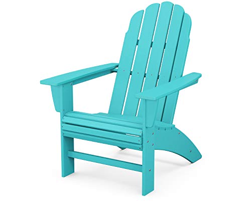 POLYWOOD AD600 Vineyard Curveback Adirondack Chair Aruba